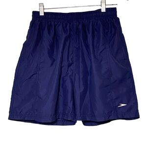 Speedo Navy Blue Swim Trunks Sz XXL